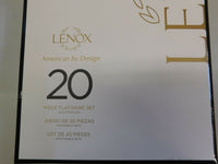 Continental by Lenox Stainless Steel Flatware Set Service for 12 New 60 pieces