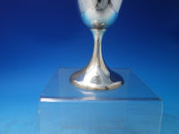 Amston Sterling Silver Water Goblet 6 3/8" Tall #71 Vintage Plain (#6340)