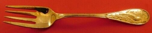 Audubon by Tiffany and Co Sterling Silver Fish Fork 6 3/4" Vermeil Gold