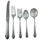 Chased Romantique by Alvin Sterling Silver Flatware Set for 8 Service 40 Pieces