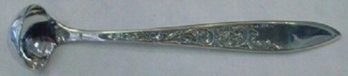 White Paisley By Gorham Sterling Silver Mustard Ladle 4 3/4" Custom