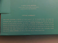 Malmo Rose Gold by Kate Spade Stainless Flatware Set Service for 8 New 40 pcs