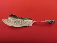 Braverman and Levy Art Silver Circa 1860-1883 Coin Silver Fish Server 3-D Woman