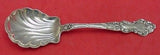 Meadow Rose by Wallace Sterling Silver Sugar Spoon Fluted Bowl 6" Serving