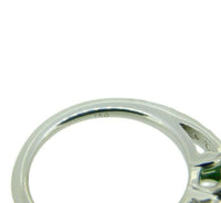 18k White Gold 1.09ct Genuine Natural Tsavorite Garnet and Diamond Ring (#J4587)