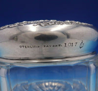 Empire by Durgin Sterling Silver and Cut Crystal Dresser Jar #1017 (#4913)