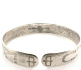 Sterling Cuff Bracelet WoHeLo by JJ White Co (#J5478)