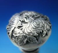 Chrysanthemum by Shiebler Sterling Silver Liquor Bottle #2336 12.0 ozt. (#6272)