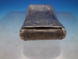 European Sterling Silver Trinket Box Engraved Engine Turned 3 1/8" (#6650)