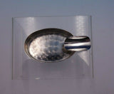 Olle Johanson Sterling Silver Smoking Set 2pc Cigarette Holder Ash Tray (#4880)