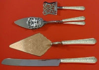 Old Brocade By Towle Sterling Silver Dessert Pastry Serving Set HHWS 4pc Custom