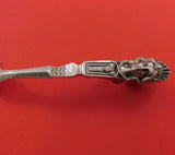 Braverman and Levy Art Silver Circa 1860-1883 Coin Silver Fish Server 3-D Woman