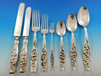 Lily of the Valley by Whiting Sterling Silver Flatware Set Service 80 pcs Dinner