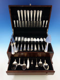 Victorian by Durgin Sterling Silver Flatware Set for 8 Service 50 pieces