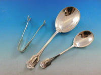 Adam by Shreve Sterling Silver Flatware Set for 12 Service 93 pcs Dinner Mono W
