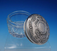 Empire by Durgin Sterling Silver and Cut Crystal Dresser Jar #1017 (#4913)