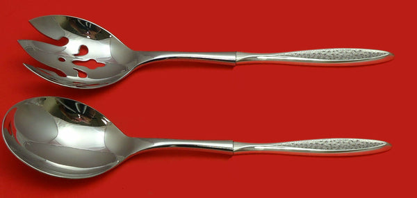 Snowflake by International Sterling Silver Salad Serving Set 2pc HHWS  Custom