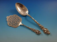 Douvaine by Unger Sterling Silver Flatware Service Set 68 Pieces Art Nouveau