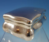 Buccellati Italian Sterling Silver Jewelry Box with Etched Cross (#2136)