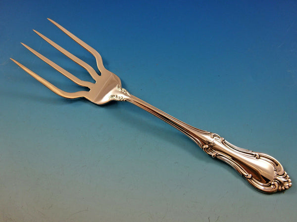 Joan of Arc by International Sterling Silver Hot BBQ Serving Fork 7 3/4" Custom