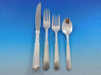 Paramount by Kirk Sterling Silver Flatware Set for 8 Service 55 pieces Modern