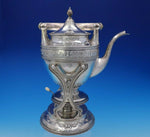 Cellini by Barbour Silver Co Sterling Silver Kettle on Stand #2100 (#3679)