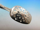 Wave Edge by Tiffany and Co Sterling Silver Ice tong Pierced w/ Flowers 7"