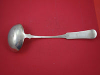 Coin Silver by Various Makers Soup Ladle by Scott & Kitts  1843- 1845  14 3/4"