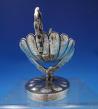 Sterling Silver Candy Dish with 3-D Bird Footed with Handles 5.9 ozt. (#6460)