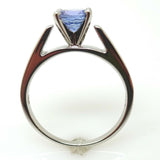 14k Round .79ct Genuine Natural Tanzanite Ring (#J3808)