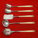 Golden Snowflake by Gorham Sterling Silver Hostess Set 5pc HHWS  Custom Made