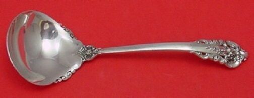 Grande Baroque By Wallace Sterling Silver Sauce Ladle 5 3/4" Serving