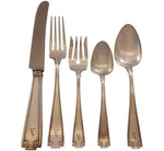 Etruscan by Gorham Sterling Silver Flatware Set 12 Service 61 pcs Dinner A mono