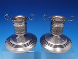 Wedgwood by International Sterling Silver Candlestick Pair #N30A (#7516)