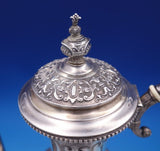 Repousse by Sauerwein German .800 Silver Coffee Pot 11 3/4" x 9" x 6" #6998