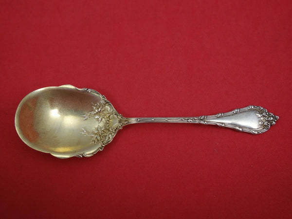 Madame Royale by Durgin Sterling Silver Sugar Spoon GW w/ Flower in Bowl 6"