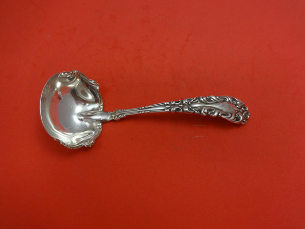 Athene/ Crescendo by Amston Sterling Silver Gravy Ladle w/ Applied Lacing 6"