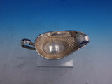 Manchester Sterling Silver Gravy Boat with underplate Fluted #828 (#4019)