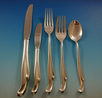 Silver Surf by Stieff Sterling Silver Flatware Set For 8 Service 40 Pieces