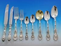 Radiant by Whiting Sterling Silver Flatware Set for 6 Service 63 pieces