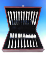 Silver Plumes by Towle Sterling Silver Flatware Set for 12 Service 48 pieces