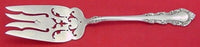 Georgian Rose by Reed and Barton Sterling Silver Cold Meat Fork Fancy Pcd 7 1/4"