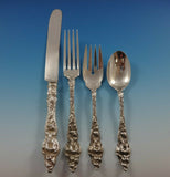 Les Six Fleurs by Reed & Barton Sterling Silver Flatware Set Service 60 Pieces