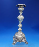 Empire by Henniger and Co Silverplate Candlestick Pair 12" x 5" (#6847-2)