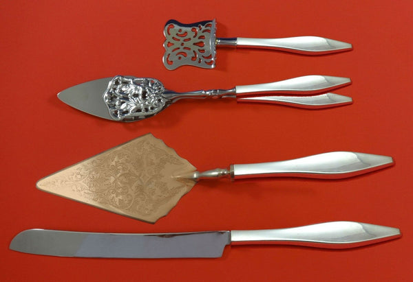 Lark by Reed and Barton Sterling Silver Dessert Serving Set 4pc Custom Made