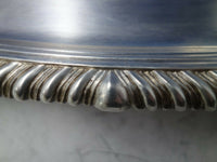 English Georgian Sterling Silver Platter Oval 17 1/2" 1821 London (#6334)