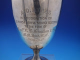 Victorian English Weighted Sterling Silver Wine Ewer with Wood Handle (#4300)