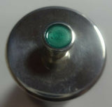 Jade Plain by Contempra House Sterling Silver Salt and Pepper Shakers 2pc #0823