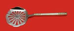 Aegean Weave Gold by Wallace Sterling Silver Tomato Server HH WS Custom 8"