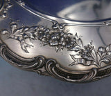 Gorham Sterling Silver Serving Plate Floral Design 3/8" x 10 3/4" #A6620 (#6760)